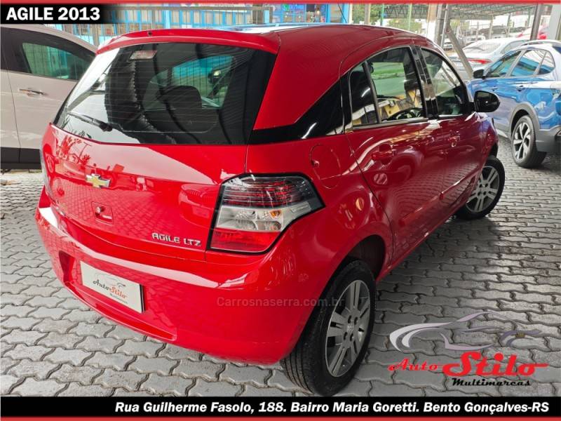 CHEVROLET - AGILE - 2012/2013 - Vermelha - R$ 41.500,00
