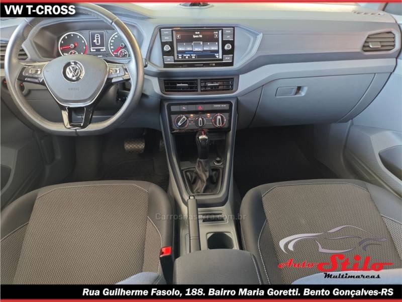 VOLKSWAGEN - T-CROSS - 2019/2020 - Cinza - R$ 96.900,00