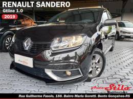RENAULT - SANDERO - 2018/2019 - Preta - R$ 49.990,00