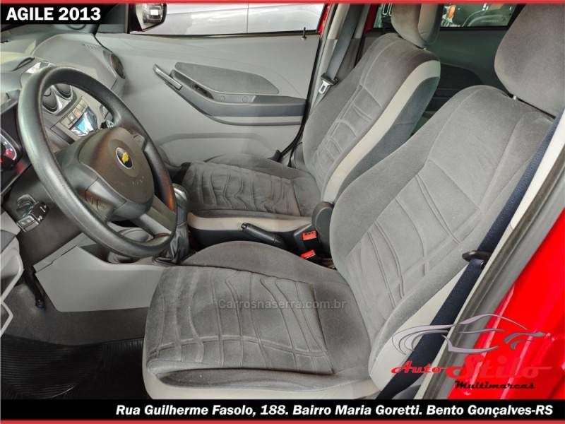 CHEVROLET - AGILE - 2012/2013 - Vermelha - R$ 41.500,00