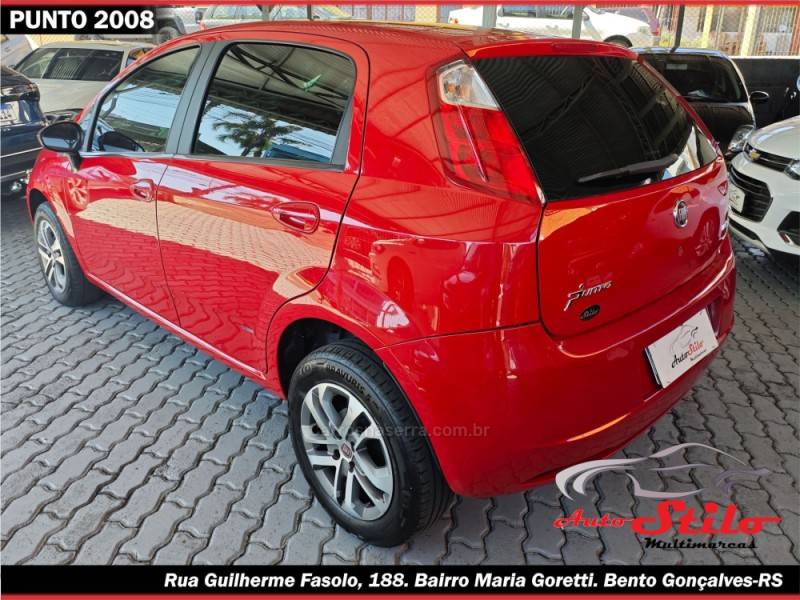 FIAT - PUNTO - 2007/2008 - Vermelha - R$ 31.900,00