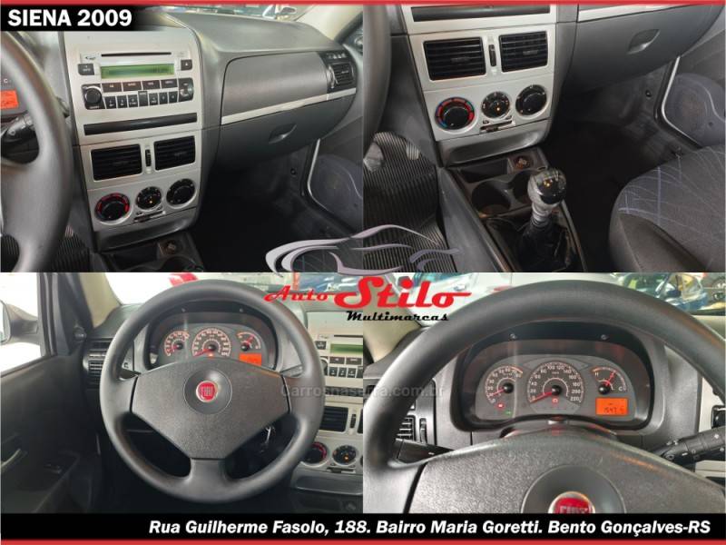 FIAT - SIENA - 2008/2009 - Prata - R$ 31.900,00