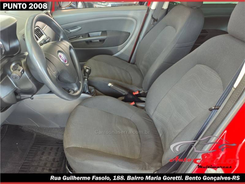 FIAT - PUNTO - 2007/2008 - Vermelha - R$ 31.900,00