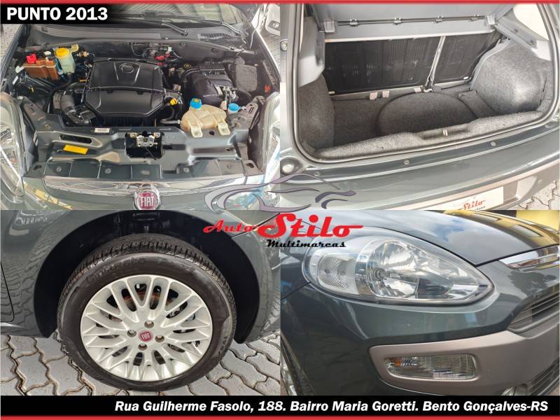 FIAT - PUNTO - 2012/2013 - Cinza - R$ 43.900,00