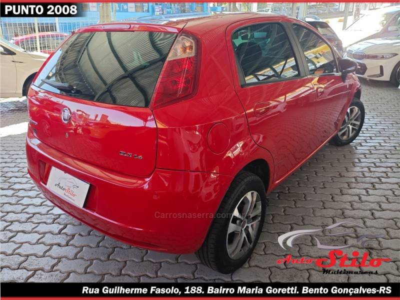 FIAT - PUNTO - 2007/2008 - Vermelha - R$ 31.900,00
