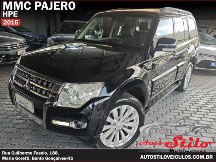 MITSUBISHI - PAJERO - 2014/2015 - Preta - R$ 154.900,00