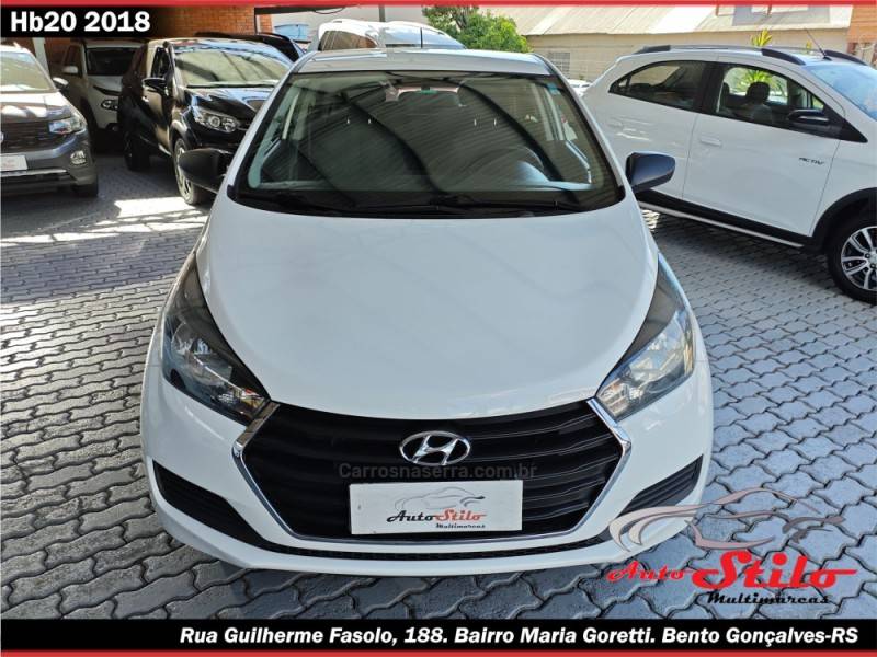 HYUNDAI - HB20 - 2018/2018 - Branca - R$ 53.900,00