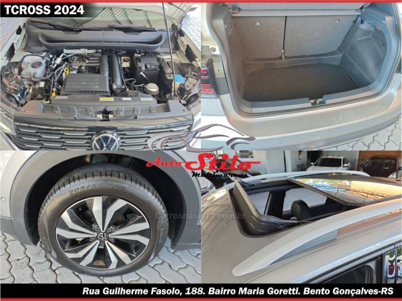 VOLKSWAGEN - T-CROSS - 2023/2024 - Prata - R$ 148.900,00