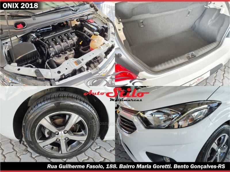 CHEVROLET - ONIX - 2017/2018 - Branca - R$ 68.900,00
