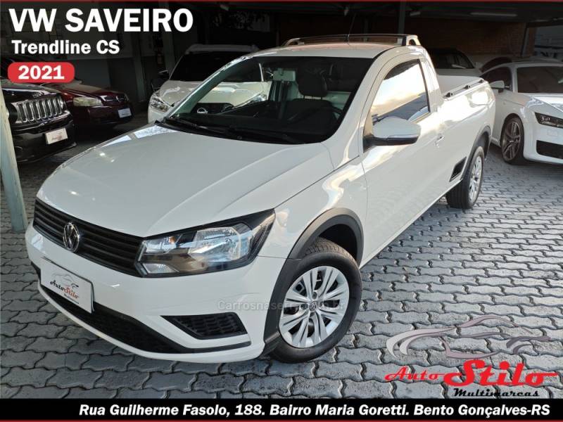 VOLKSWAGEN - SAVEIRO - 2020/2021 - Branca - R$ 69.900,00