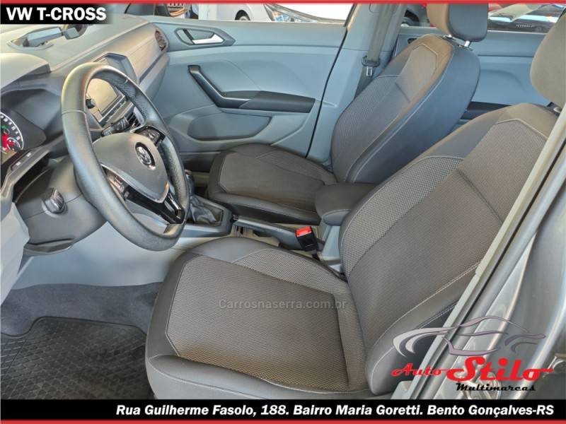 VOLKSWAGEN - T-CROSS - 2019/2020 - Cinza - R$ 96.900,00