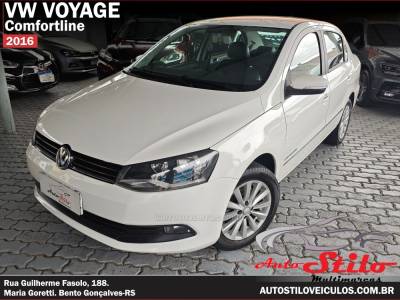 VOLKSWAGEN - VOYAGE - 2015/2016 - Branca - R$ 48.900,00