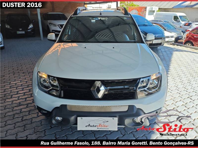 RENAULT - DUSTER - 2016/2016 - Branca - R$ 64.900,00