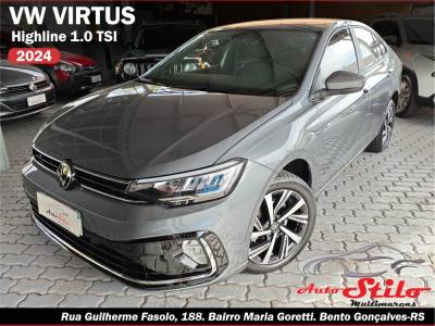VOLKSWAGEN - VIRTUS - 2023/2024 - Cinza - R$ 125.900,00