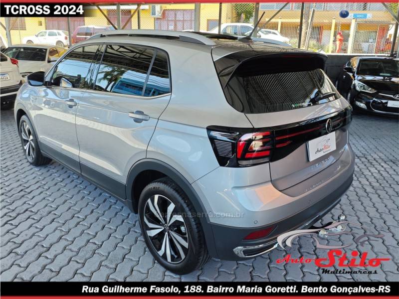 VOLKSWAGEN - T-CROSS - 2023/2024 - Prata - R$ 148.900,00