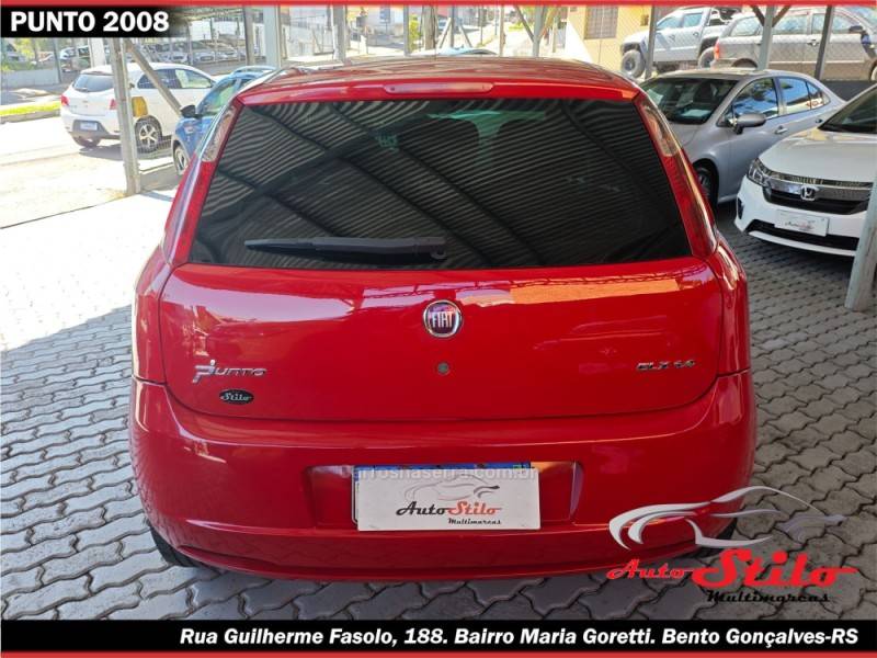 FIAT - PUNTO - 2007/2008 - Vermelha - R$ 31.900,00
