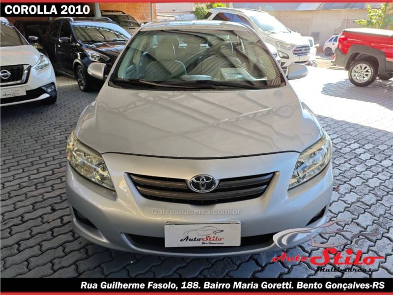 TOYOTA - COROLLA - 2009/2010 - Prata - R$ 59.900,00