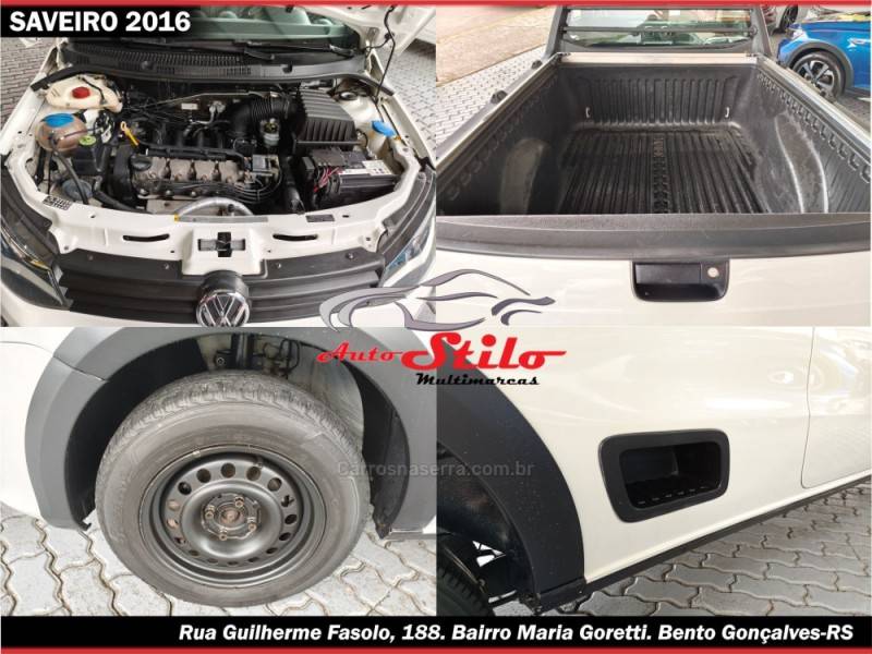 VOLKSWAGEN - SAVEIRO - 2015/2016 - Branca - R$ 49.000,00