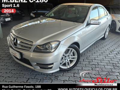 MERCEDES-BENZ - C 180 - 2013/2014 - Prata - R$ 79.900,00