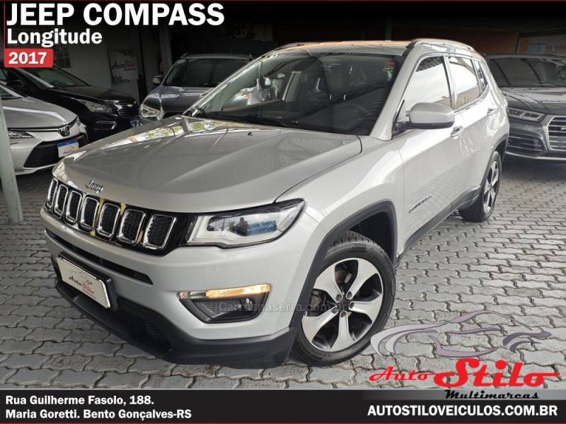 JEEP - COMPASS - 2017/2017 - Prata - R$ 89.990,00