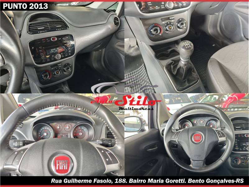 FIAT - PUNTO - 2012/2013 - Cinza - R$ 43.900,00