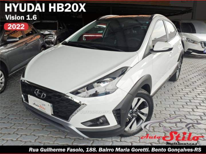 HYUNDAI - HB20X - 2021/2022 - Branca - R$ 84.900,00