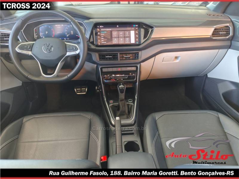 VOLKSWAGEN - T-CROSS - 2023/2024 - Prata - R$ 148.900,00