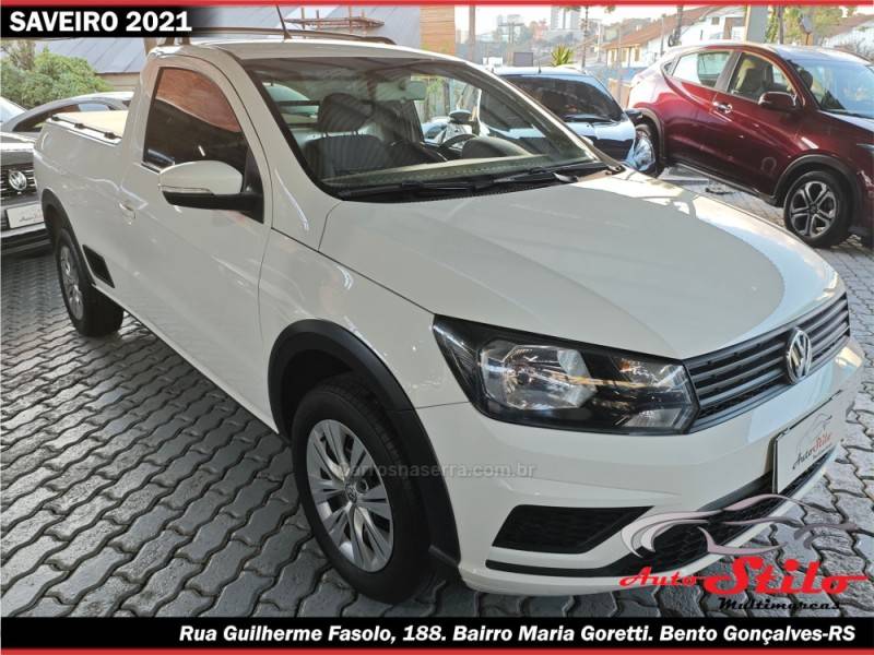 VOLKSWAGEN - SAVEIRO - 2020/2021 - Branca - R$ 69.900,00