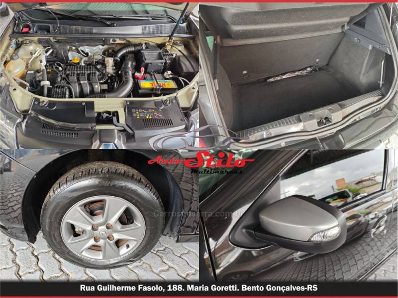 RENAULT - SANDERO - 2018/2019 - Preta - R$ 49.990,00