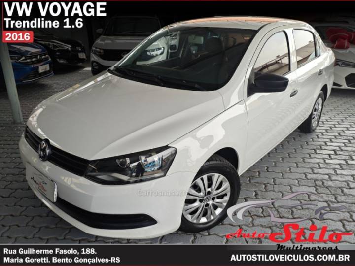 VOLKSWAGEN - VOYAGE - 2015/2016 - Branca - R$ 46.900,00