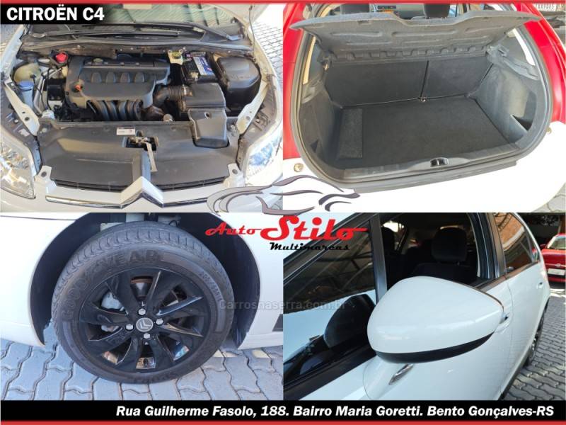 CITROËN - C4 - 2010/2011 - Branca - R$ 30.650,00