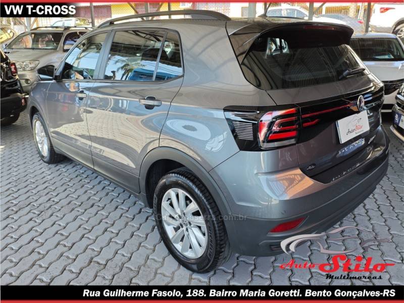 VOLKSWAGEN - T-CROSS - 2019/2020 - Cinza - R$ 96.900,00