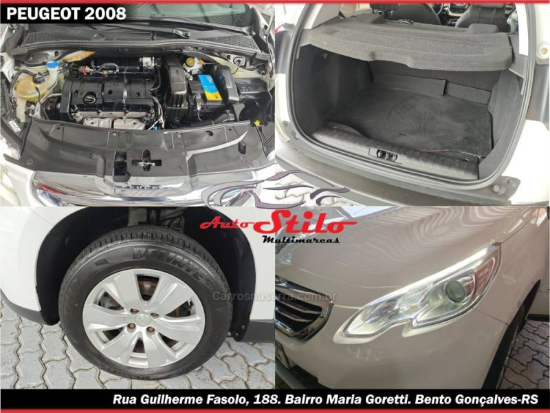 PEUGEOT - 2008 - 2017/2017 - Branca - R$ 57.900,00