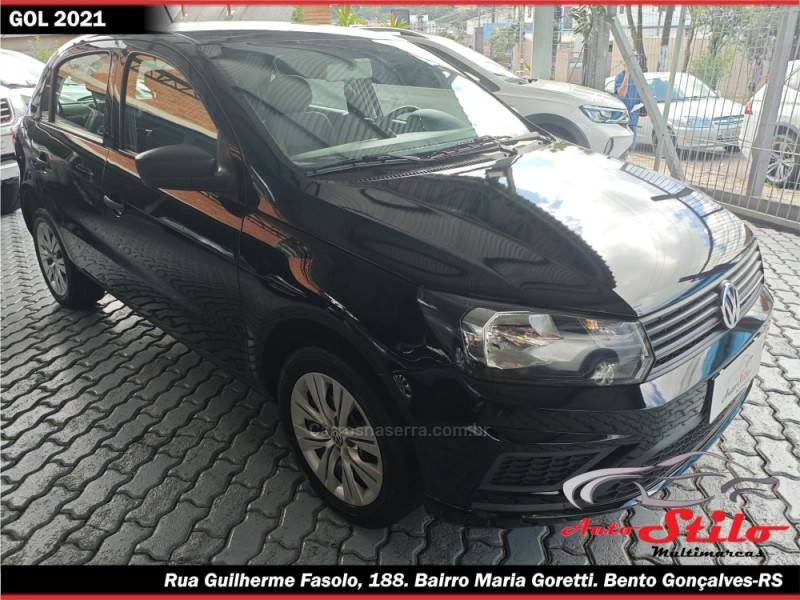 VOLKSWAGEN - GOL - 2021/2021 - Preta - R$ 59.900,00