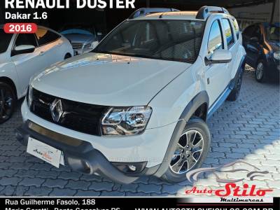 RENAULT - DUSTER - 2016/2016 - Branca - R$ 64.900,00