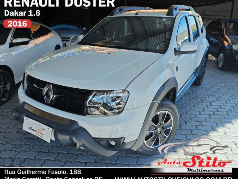 RENAULT - DUSTER - 2016/2016 - Branca - R$ 64.900,00