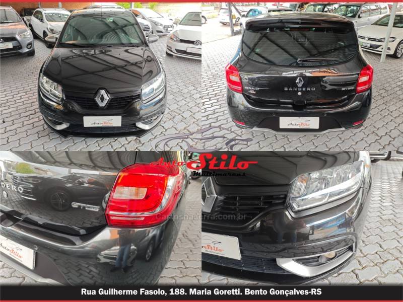 RENAULT - SANDERO - 2018/2019 - Preta - R$ 49.990,00