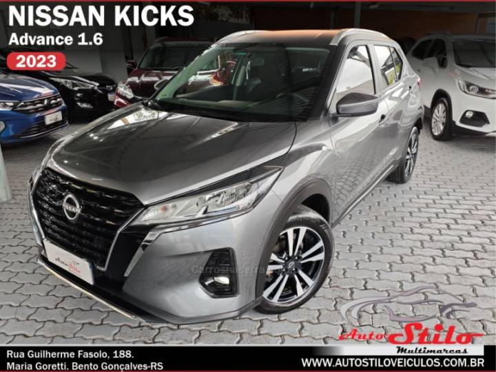 NISSAN - KICKS - 2023/2023 - Cinza - R$ 104.900,00