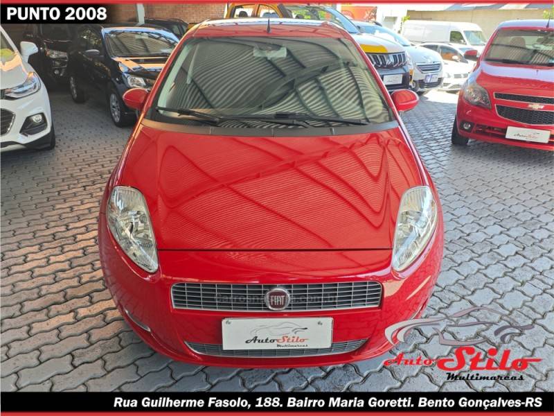 FIAT - PUNTO - 2007/2008 - Vermelha - R$ 31.900,00