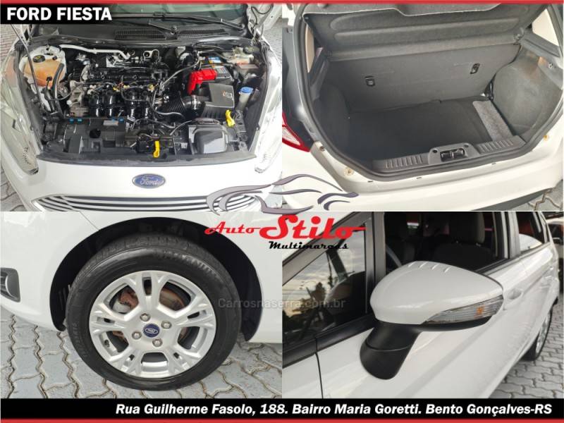 FORD - FIESTA - 2015/2015 - Branca - R$ 49.900,00