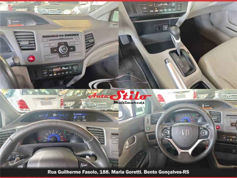 HONDA - CIVIC - 2014/2014 - Prata - R$ 76.900,00