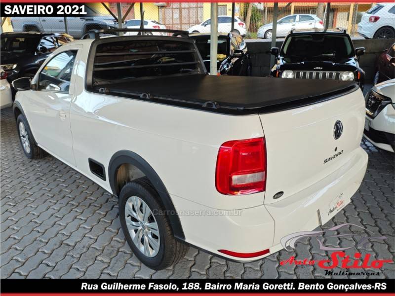 VOLKSWAGEN - SAVEIRO - 2020/2021 - Branca - R$ 69.900,00