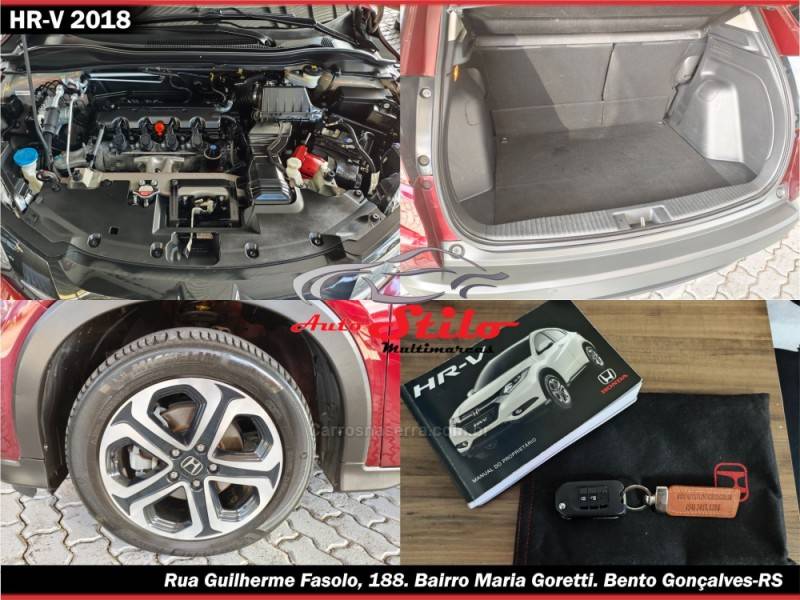 HONDA - HR-V - 2017/2018 - Vermelha - R$ 99.890,00