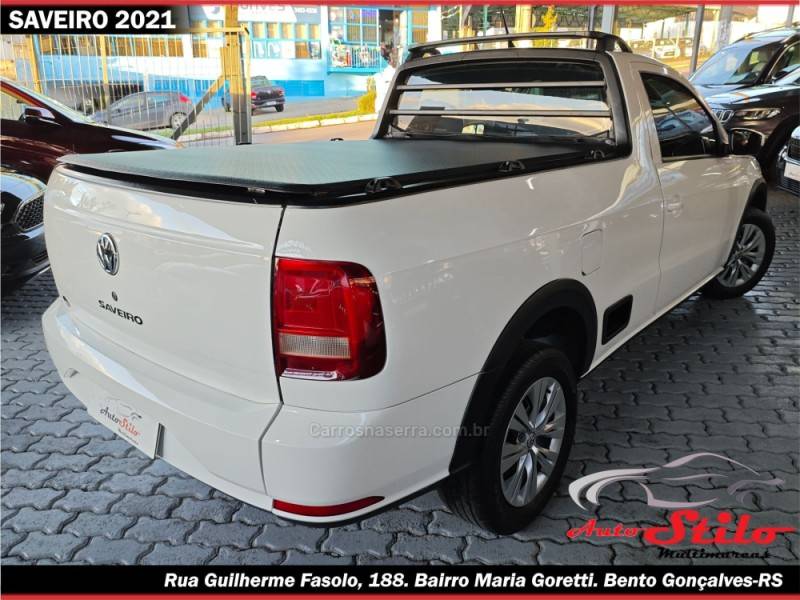 VOLKSWAGEN - SAVEIRO - 2020/2021 - Branca - R$ 69.900,00