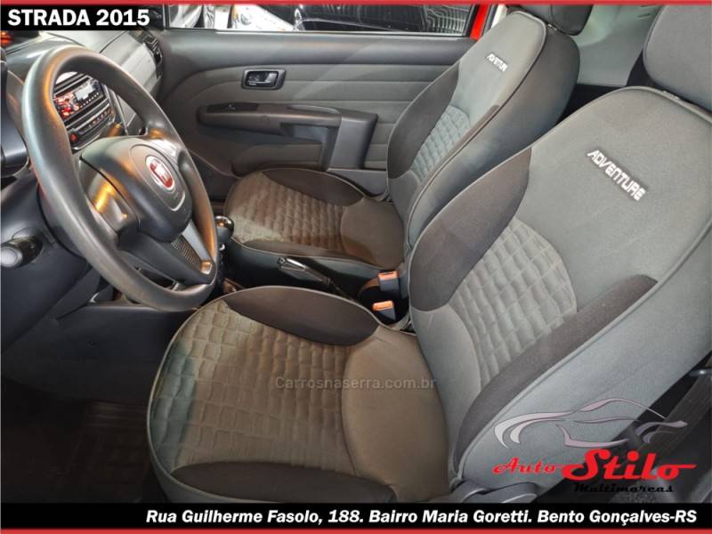 FIAT - STRADA - 2014/2015 - Vermelha - R$ 62.750,00