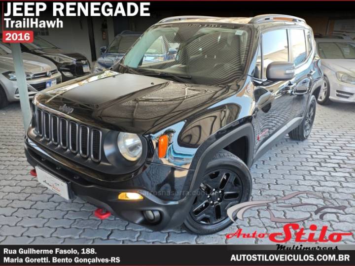 JEEP - RENEGADE - 2015/2016 - Preta - R$ 85.900,00