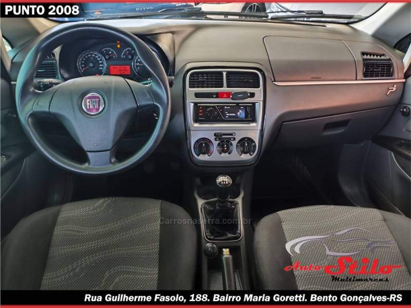 FIAT - PUNTO - 2007/2008 - Vermelha - R$ 31.900,00