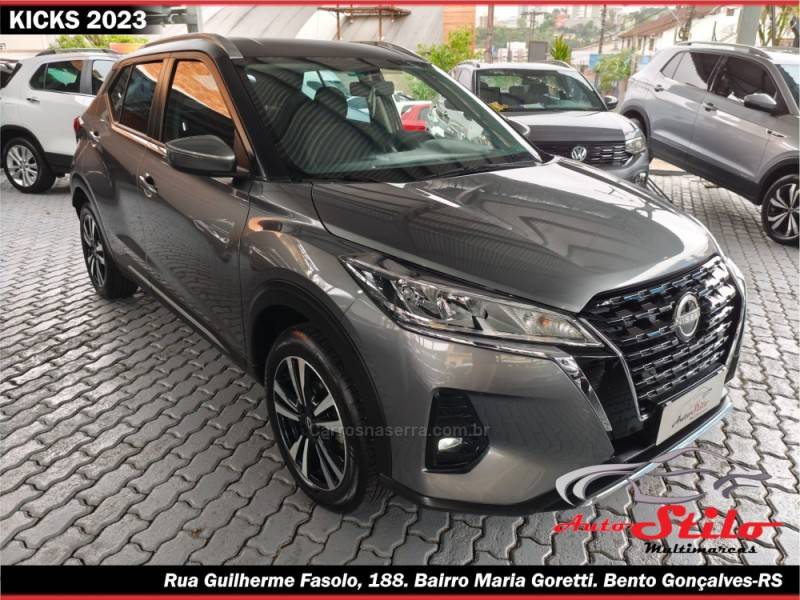 NISSAN - KICKS - 2023/2023 - Cinza - R$ 104.900,00