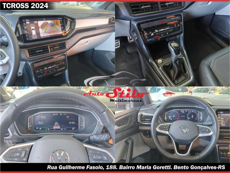 VOLKSWAGEN - T-CROSS - 2023/2024 - Prata - R$ 148.900,00