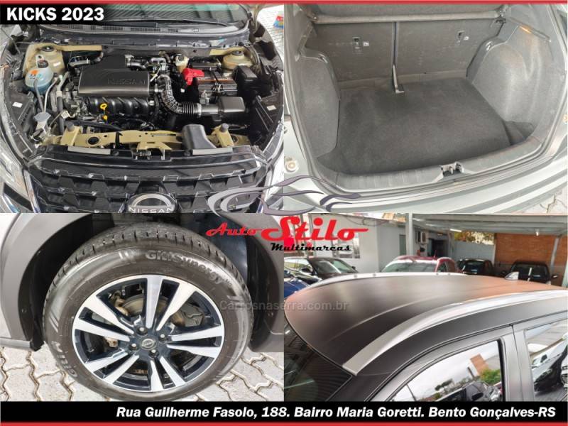 NISSAN - KICKS - 2023/2023 - Cinza - R$ 104.900,00